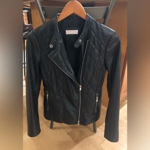 Danier Black leather jacket